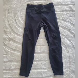 Athleta Cold Front Hybrid Run Tight Active Leggings Black Size S
